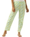 Shop Slumber Jill Lemons Sky Blue AOP Lounge Pants-Front