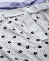 Shop Pack of 2 Lounge Pants - AOP Snow White and Solid Lavender-Design