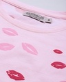 Shop Women's Pink marshmallow Shorts set-Full