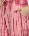 Shop Women's Pink Tie&Dye Pyjama Set