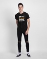 Shop Smart Is The New Cool Half Sleeve T-Shirt Black-Design