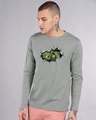 Shop Smash Hulk Full Sleeve T-Shirt (AVL)-Front