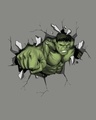 Shop Smash Hulk Half Sleeve T-Shirt (AVL)