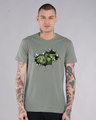 Shop Smash Hulk Half Sleeve T-Shirt (AVL)-Front