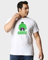 Shop Smash It (AVEGL) Half Sleeve Plus Size T-Shirt-Front