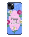 Shop Smell Like Floral Premium Glass Case for Apple iPhone 14 (Shock Proof, Scratch Resistant)-Front