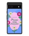 Shop Smell Like Floral Premium Glass Cover for Google Pixel 6a (Shock Proof, Scratch Resistant)-Front