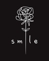 Shop Smile Flower Boyfriend T-Shirt-Full