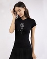 Shop Smile Flower Half Sleeve T-Shirt-Design
