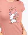 Shop Smile Please Half Sleeve T-Shirt-Front