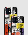 Shop Smile You're On Camera Premium Glass Case for Apple iPhone 12 Mini-Design