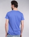 Shop Smiley Headphone Face Half Sleeve T-Shirt-Design