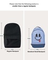 Shop Smiley Headphone Printed Small Backpack