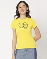 Shop Smiley Smelly Half Sleeve T-Shirt-Front