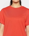 Shop Smoke Red Boyfriend T-Shirt