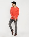 Shop Men's Smoke Red T-shirt