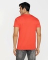 Shop Men's Smoke Red T-shirt-Design