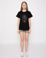 Shop Smokey Skull Boyfriend T-Shirt