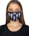 Shop Black Grey Camo Skull Bundle Combo Mask-Full