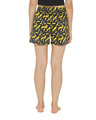 Shop Women's Yellow Printed Regular Fit Boxer-Full