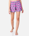 Shop Mixed Tape Women Boxer Pink-Front