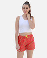 Shop Women's Ww84 Red Boxer-Front