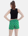 Shop Women's X'mas Wicked Snowman Boxer Green-Design