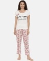 Shop Good Night Floral Pajama Set-Front