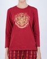 Shop Harry Potter   Hogwarts Christmas Pajama Set-Front