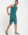 Shop Men's Green Shorts-Full