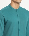 Shop Snazzy Green Pique Shirt