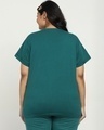 Shop Snazzy Green Plus Size Boyfriend T-shirt For Women's