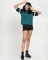 Shop Snazzy Green Raglan Short Top-Full