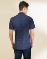 Shop Abstract Dotted Navy Shirt-Design