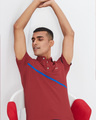 Shop Cherry Knitted Polo T Shirt-Full