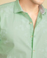 Shop Floret Green Shirt