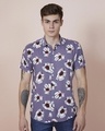 Shop Florite Purple Shirt-Design