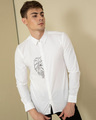 Shop Leo White Lion Shirt-Front