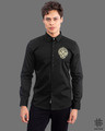 Shop Masai Lion Black Full Sleeves Shirt-Front