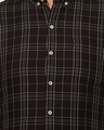 Shop Men's Black Checked Slim Fit Shirt