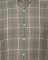 Shop Men's Grey Checked Slim Fit Shirt-Full