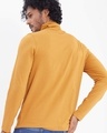 Shop Mustard Full Sleeves T Shirt With Face Cover
