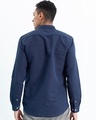 Shop Navy Double Pocket Cotlin Shirt-Design