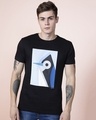 Shop Penguin Black T Shirt-Front