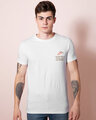 Shop Pizza White T Shirt-Front