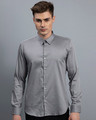 Shop Sf Stone Grey Shirt-Front