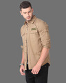 Shop Suave Sand Brown Shirt-Design