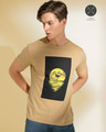 Shop Sunset Sand Brown Graphic T Shirt-Full