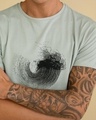 Shop Swirl Mist Green Graphic T Shirt