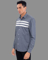 Shop Triad Grey Stripe Shirt-Design